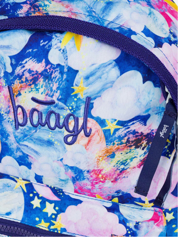 BAAGL  Предучилищна раница Blue Baagl Stars