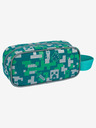 BAAGL  Зелен моливник Baagl Minecraft Silver Creeper