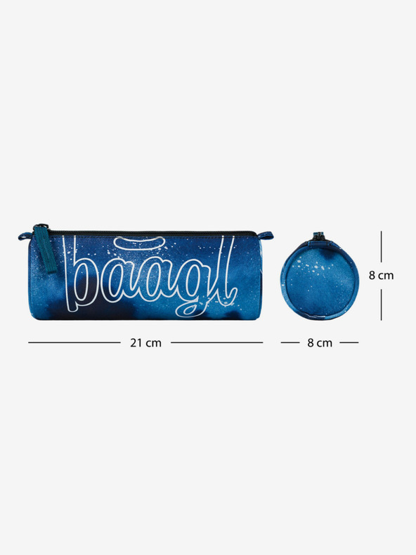 BAAGL  Син ученически калъф Baagl Steel