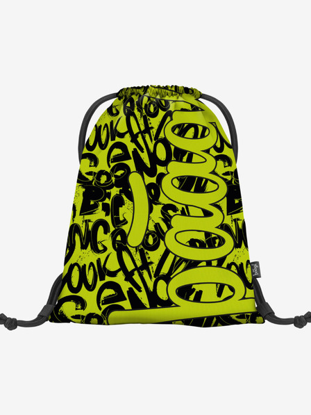 BAAGL  Жълта и черна чанта Baagl Lime