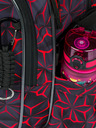 BAAGL  Черна ученическа раница Baagl Core Red Polygon