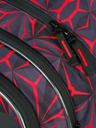 BAAGL  Черна ученическа раница Baagl Core Red Polygon