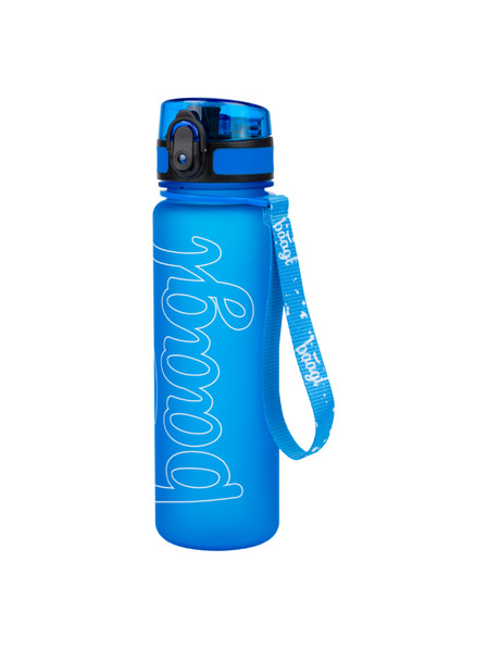 BAAGL  Синя бутилка за пиене от тритан с лого - синя, 500 ml Baagl