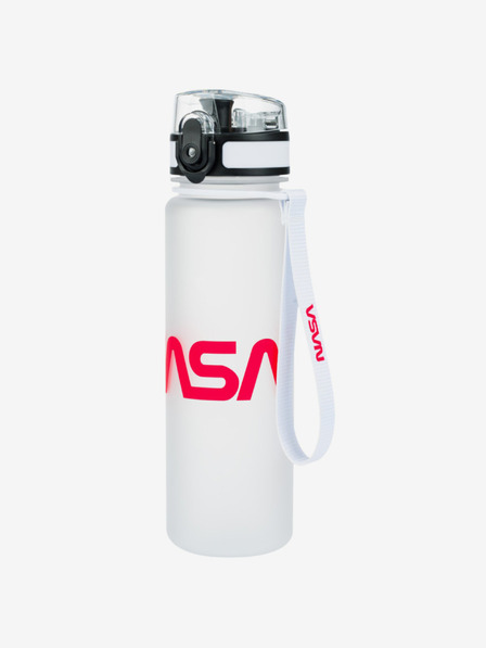 BAAGL  Бяла бутилка за пиене от тритан за НАСА, 500 ml Baagl