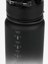 BAAGL  Черна бутилка за пиене от тритан с градиент вълк, 350 ml Baagl