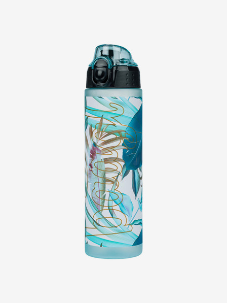BAAGL  Лилава тританова бутилка за пиене с листа, 700 ml Baagl