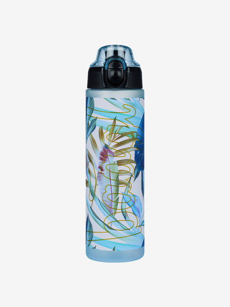 BAAGL  Лилава тританова бутилка за пиене с листа, 700 ml Baagl