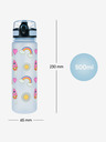 BAAGL  Синя бутилка за пиене tritan hippie, 500 ml Baagl