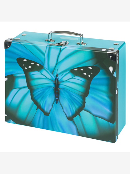 BAAGL  BAAGL Сгъваем ученически калъф Butterfly с обков BAAGL