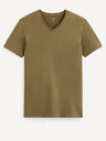 Celio Кафява основна тениска Celio Neuniv