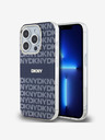 DKNY PC/TPU Repeat Pattern Tonal Stripe Magsafe Back Cover за iPhone 15 Pro Max Blue DKNY