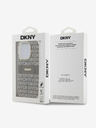 DKNY PC/TPU Repeat Pattern Tonal Stripe Magsafe Back Cover за iPhone 14 Pro Max Beige DKNY