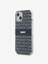 DKNY PC/TPU Repeat Pattern Tonal Stripe Magsafe Back Cover за iPhone 14 Black DKNY