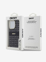DKNY PC/TPU Repeat Pattern Tonal Stripe Magsafe Back Cover за iPhone 14 Pro Black DKNY