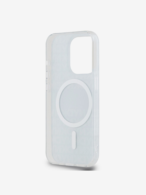 DKNY PC/TPU Repeat Pattern Tonal Stripe Magsafe Back Cover за iPhone 13 Pro Blue DKNY