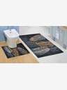Bellatex Килимче за баня и тоалетна Перо 3D Bellatex