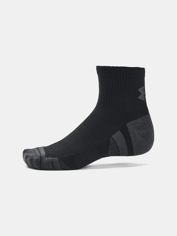 Under Armour Унисекс чорапи Under Armour UA Performance Tech Qtr (3 чифта)