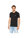 Guess Jeans Мъжка черна slim fit тениска Core str Guess jeans