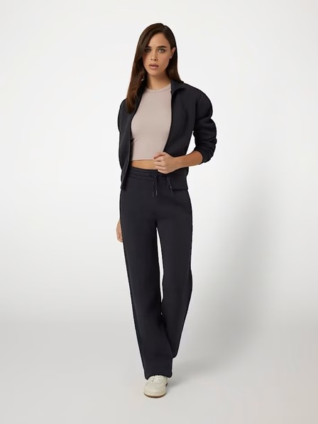 Guess Jeans Дамски тъмносини долнища със странично лого от Guess jeans