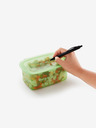 Lékué Зелена силиконова кутия за съхранение на храна Lékué (1000 ml )