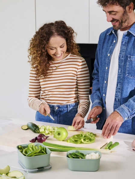 Mepal Светлозелена кутия за съхранение на храна Mepal EasyClip 1000 ml