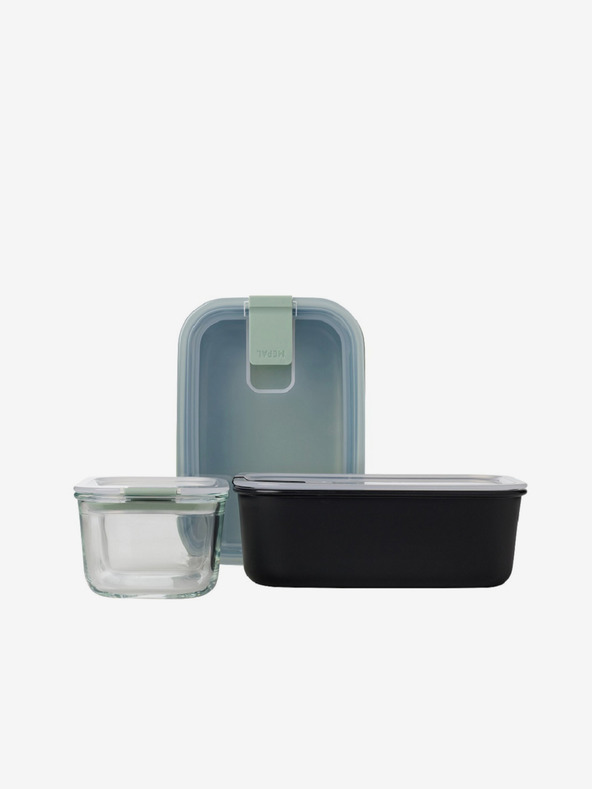 Mepal Черна кутия за съхранение на храна Mepal EasyClip 1000 ml