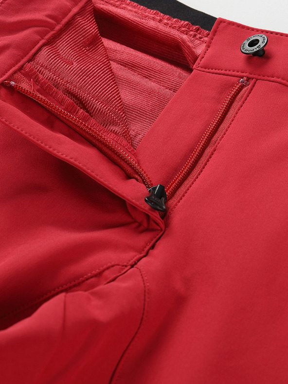 ALPINE PRO Дамски капри от софтшел ALPINE PRO WEDERA chilli