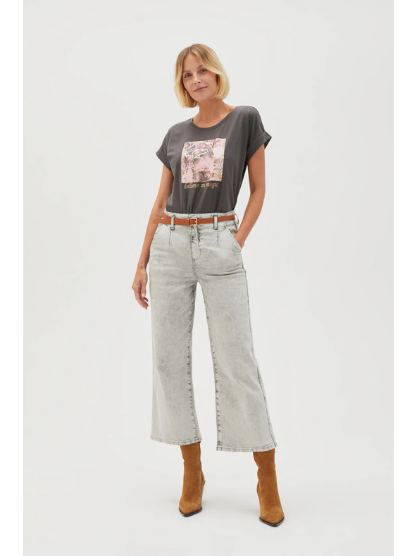 Moodo Сиви дамски дънки Moodo