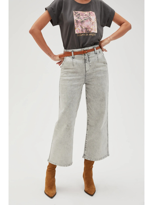 Moodo Сиви дамски дънки Moodo