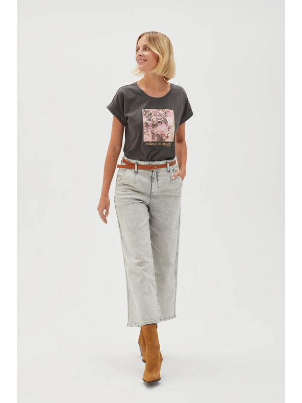 Moodo Сиви дамски дънки Moodo