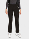 Kilpi Черен дамски софтшел ски панталон Kilpi DIONE