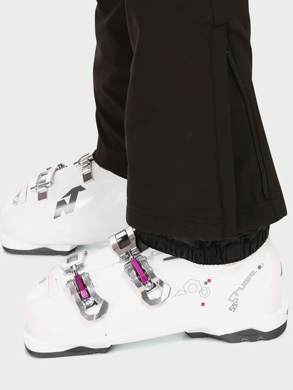 Kilpi Черен дамски софтшел ски панталон Kilpi DIONE