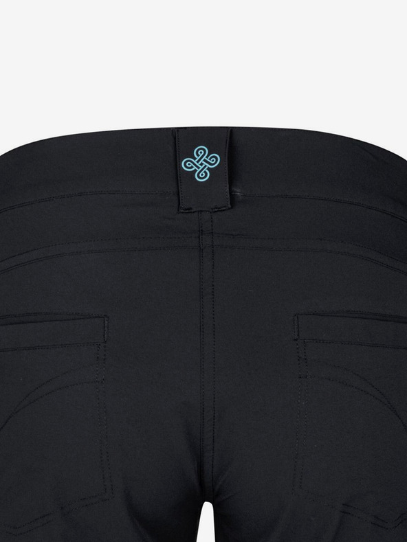 Kilpi Черни дамски панталони за открито Kilpi BRODELIA