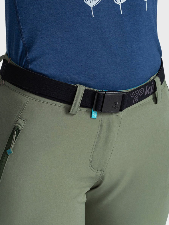 Kilpi Дамски панталони за открито в цвят каки Kilpi BELVELA