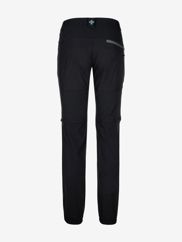 Kilpi Черни дамски панталони на открито Kilpi HOSIO
