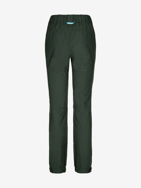 Kilpi Тъмнозелени дамски панталони за открито Kilpi JASPER