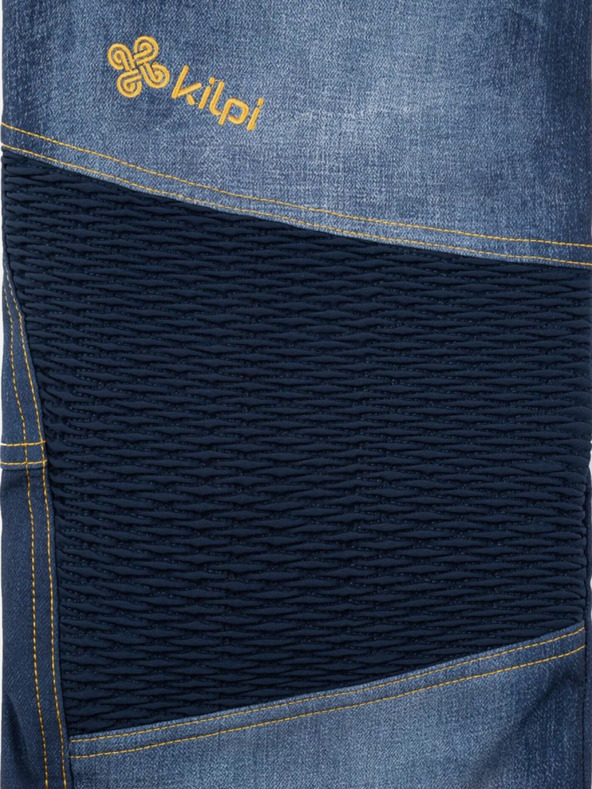 Kilpi Сини дамски софтшел панталони за ски Kilpi JEANSO