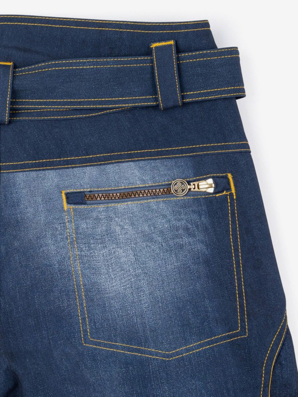 Kilpi Сини дамски софтшел панталони за ски Kilpi JEANSO