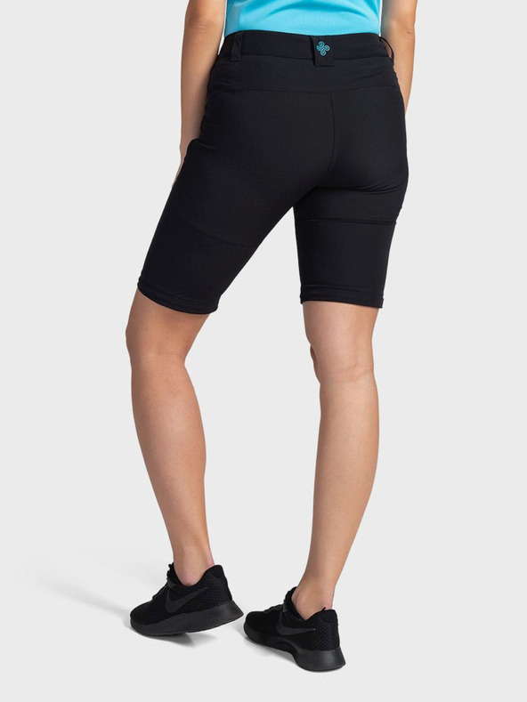 Kilpi Черни дамски панталони на открито Kilpi HOSIO