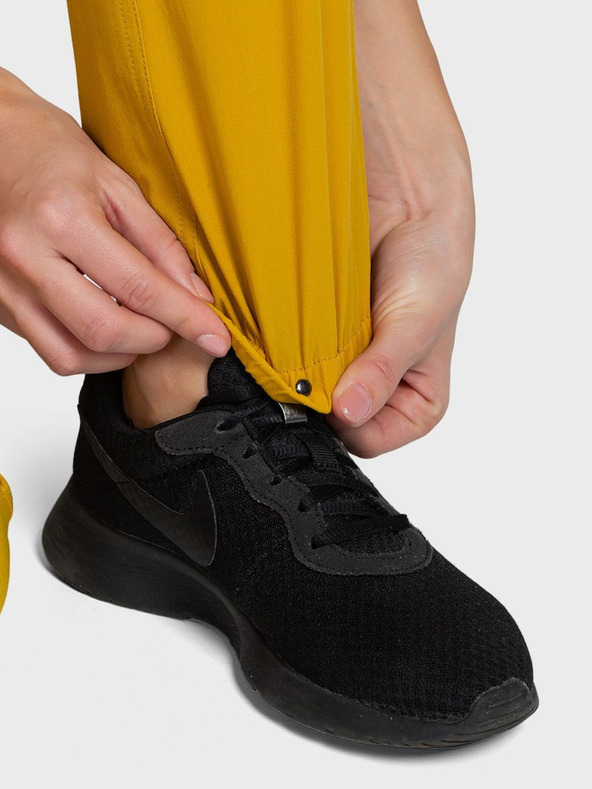 Kilpi Жълт дамски панталон за открито Kilpi HOSIO