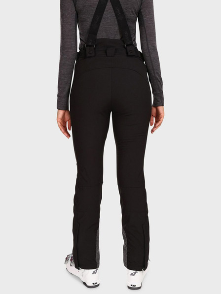 Kilpi Черни дамски ски панталони от софтшел Kilpi RHEA