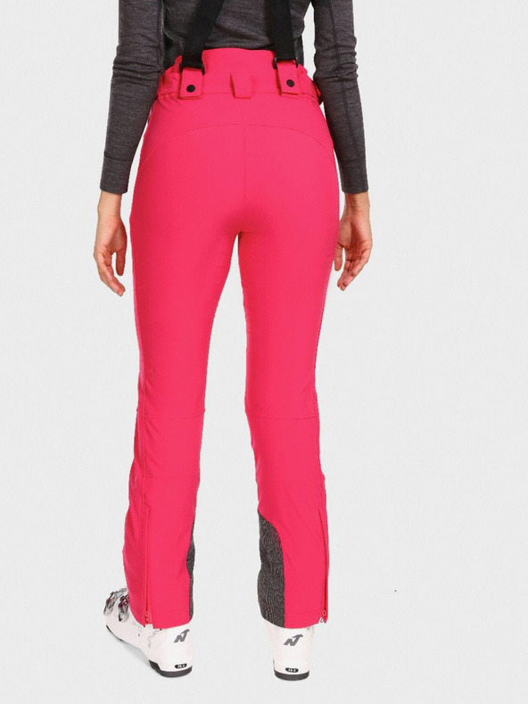 Kilpi Тъмнорозов дамски ски панталон от софтшел Kilpi RHEA