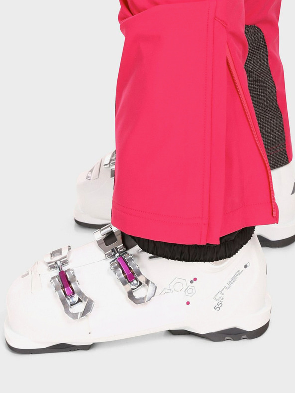 Kilpi Тъмнорозов дамски ски панталон от софтшел Kilpi RHEA