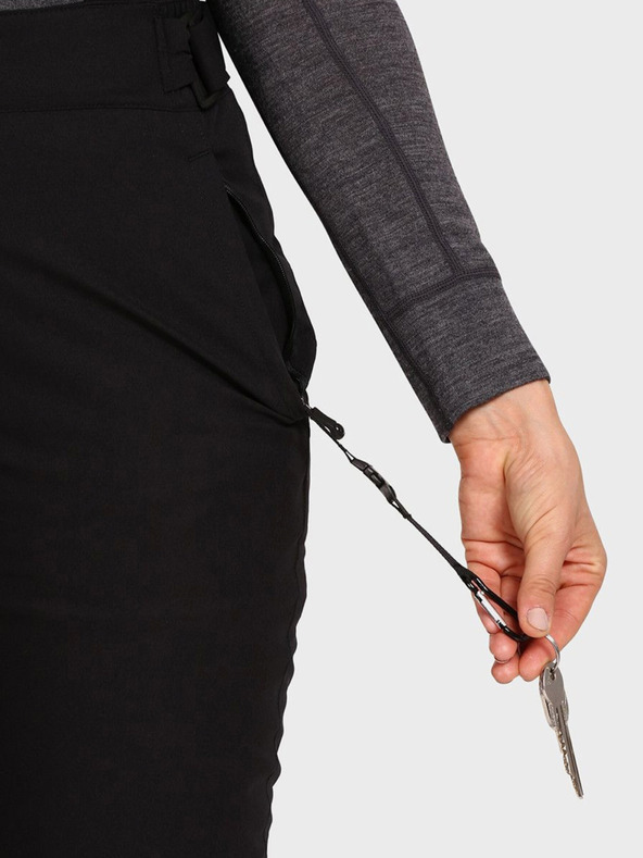 Kilpi Черен дамски ски панталон Kilpi ELARE