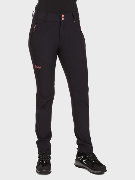 Kilpi Черни дамски панталони за открито KILPI LAGO