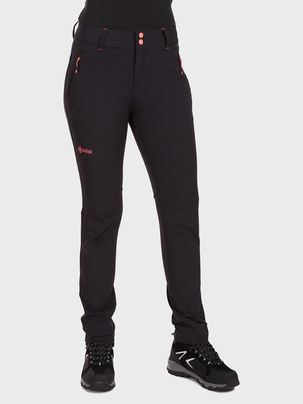 Kilpi Черни дамски панталони за открито KILPI LAGO