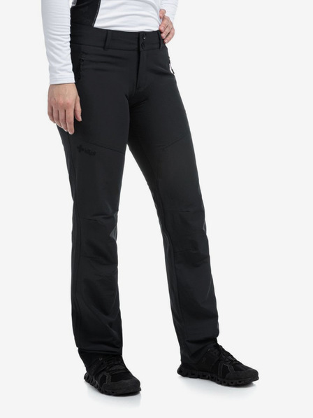 Kilpi Черни дамски панталони за открито Kilpi LAGO-W