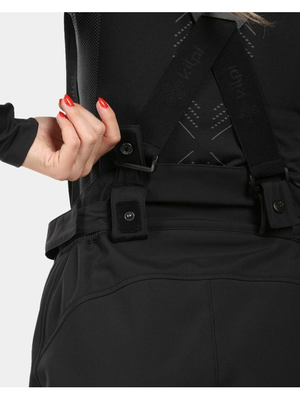 Kilpi Дамски ски панталони от софтшел Kilpi RHEA-W Black