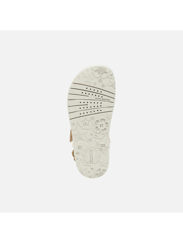 Geox Златни момичешки сандали Geox Costarei