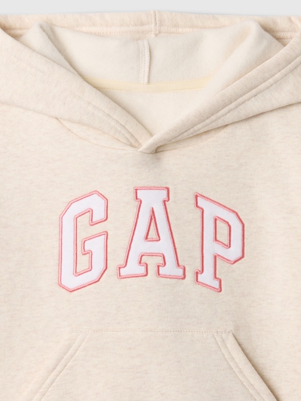 GAP Бебешки суитшърт с логото на GAP